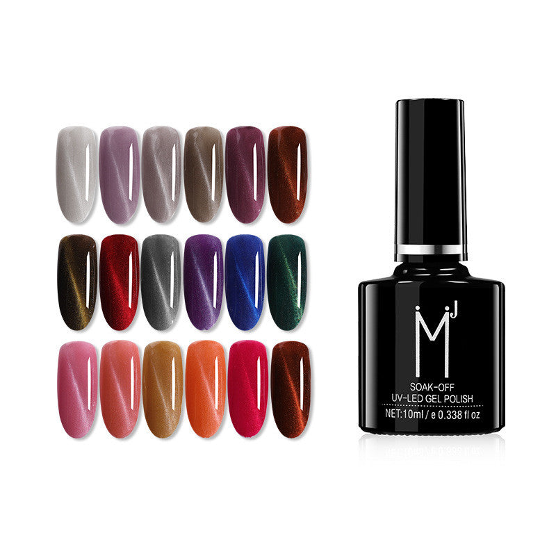 Cat's Eye Glue Nail Polish Set