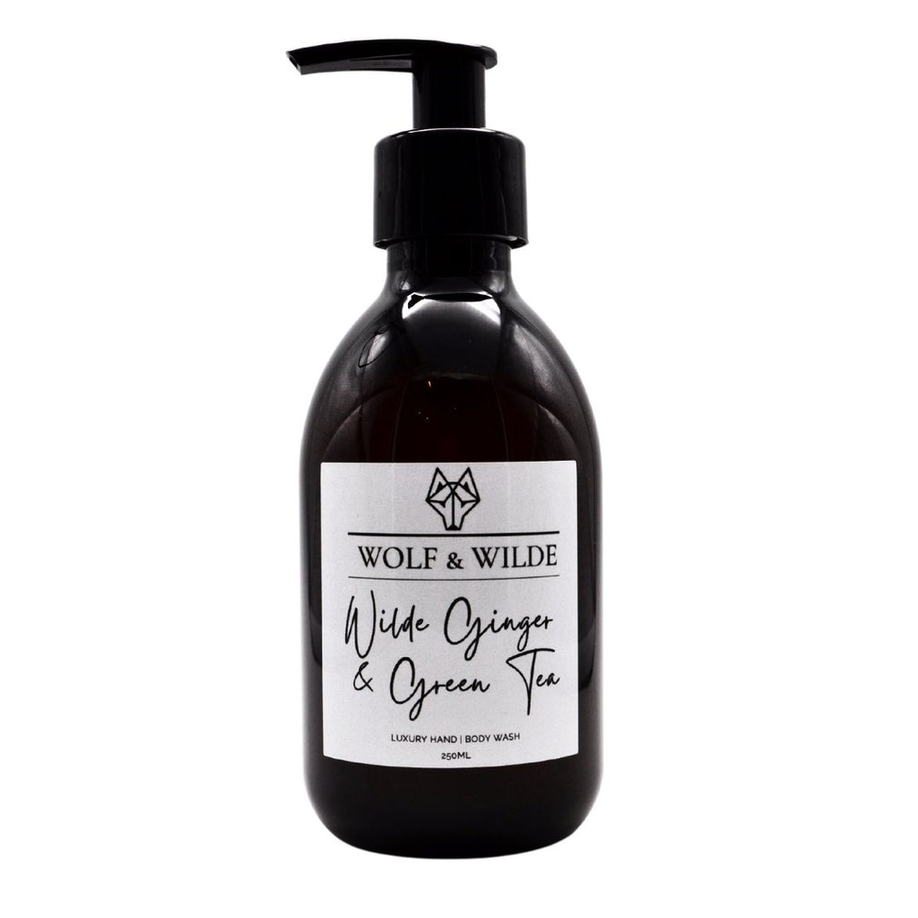 Wilde Ginger & Green Tea Luxury 2 In 1 Liquid Soap - Hand & Body 250ML