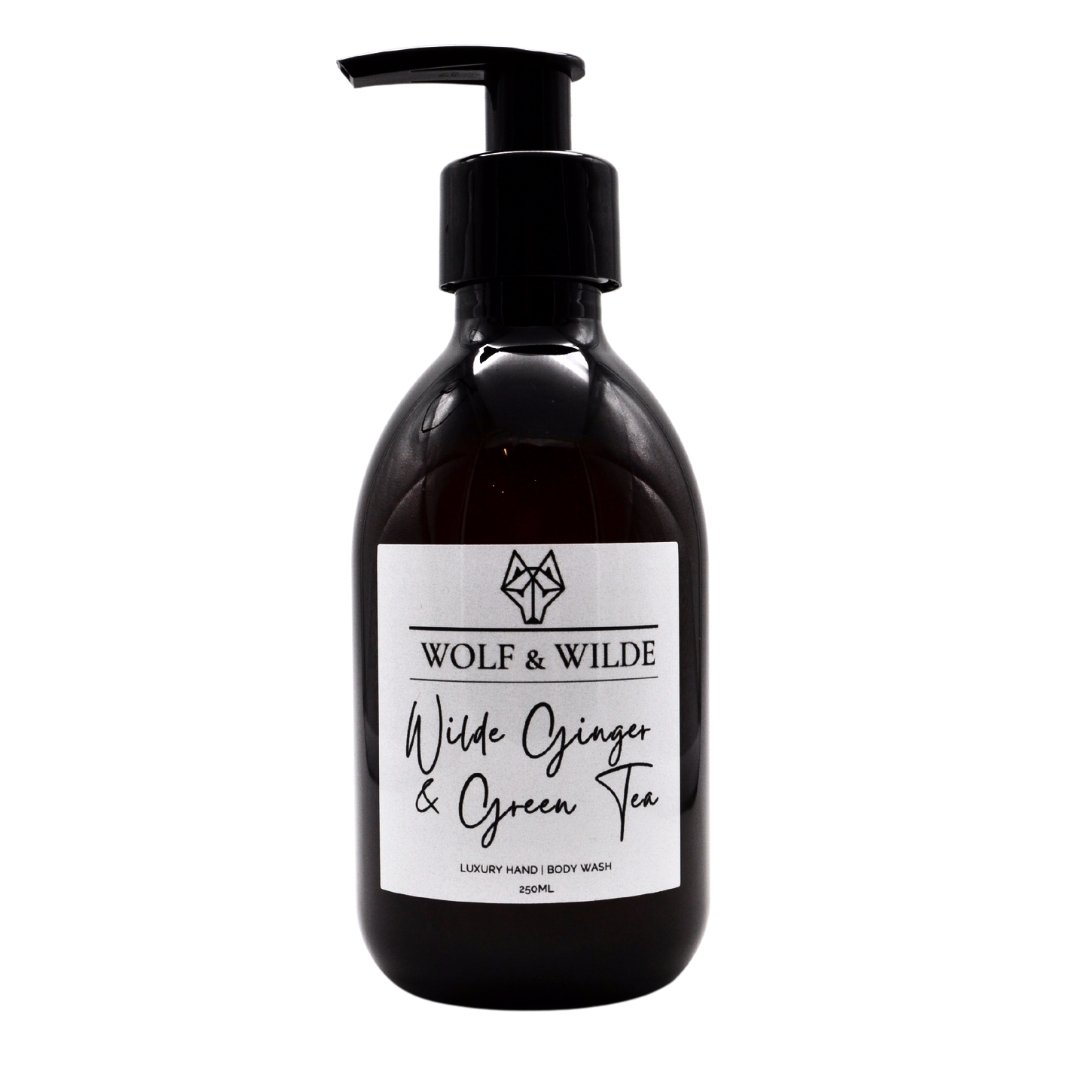 Wilde Ginger & Green Tea Luxury 2 In 1 Liquid Soap - Hand & Body 250ML